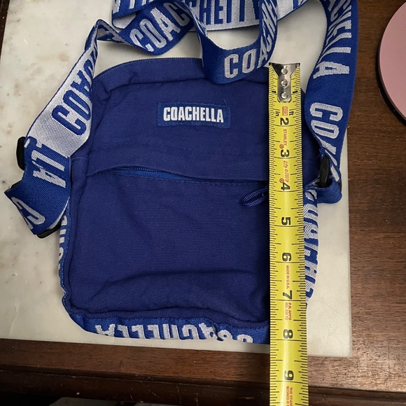 American Express Blue Coachella Crossbody Purse - Picture 8 of 8